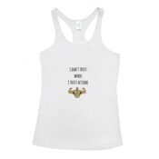 I Don't Trust Words Ladies T-Shirt