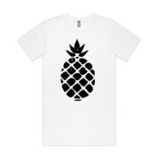 Pineapple Mens Plain T-Shirt