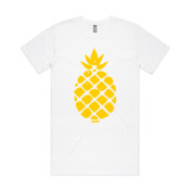 Pineapple Mans Plain T-Shirt